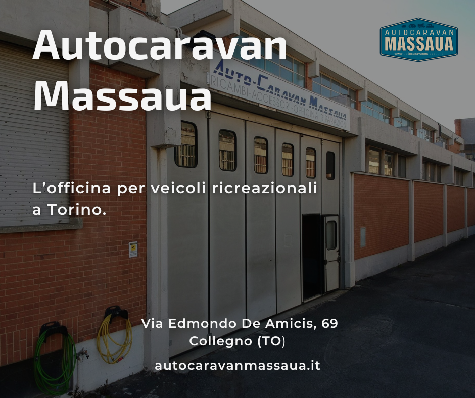 Officina Autocaravan Massaua per veicoli ricreazionali a Torino.